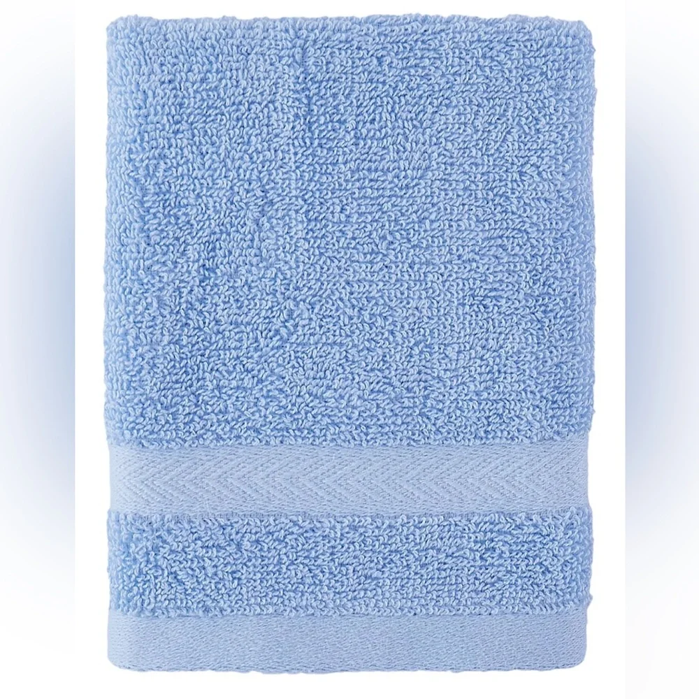 4 / Tommy Hilfiger Modern American Blue Mist Hand towel & washcloths